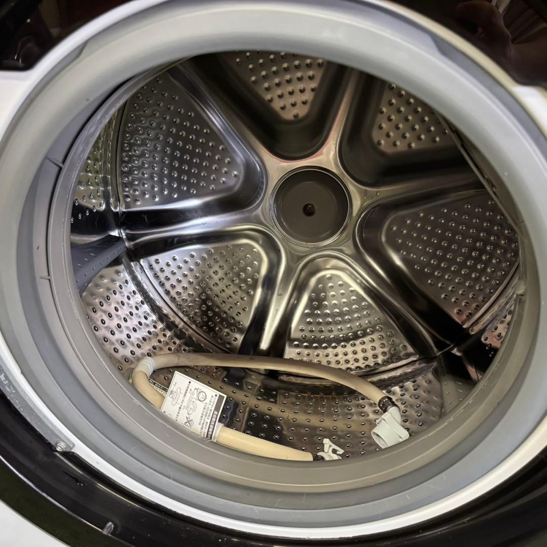 282 送料設置無料　日立　ドラム式洗濯機12㌔ 乾燥機能付き