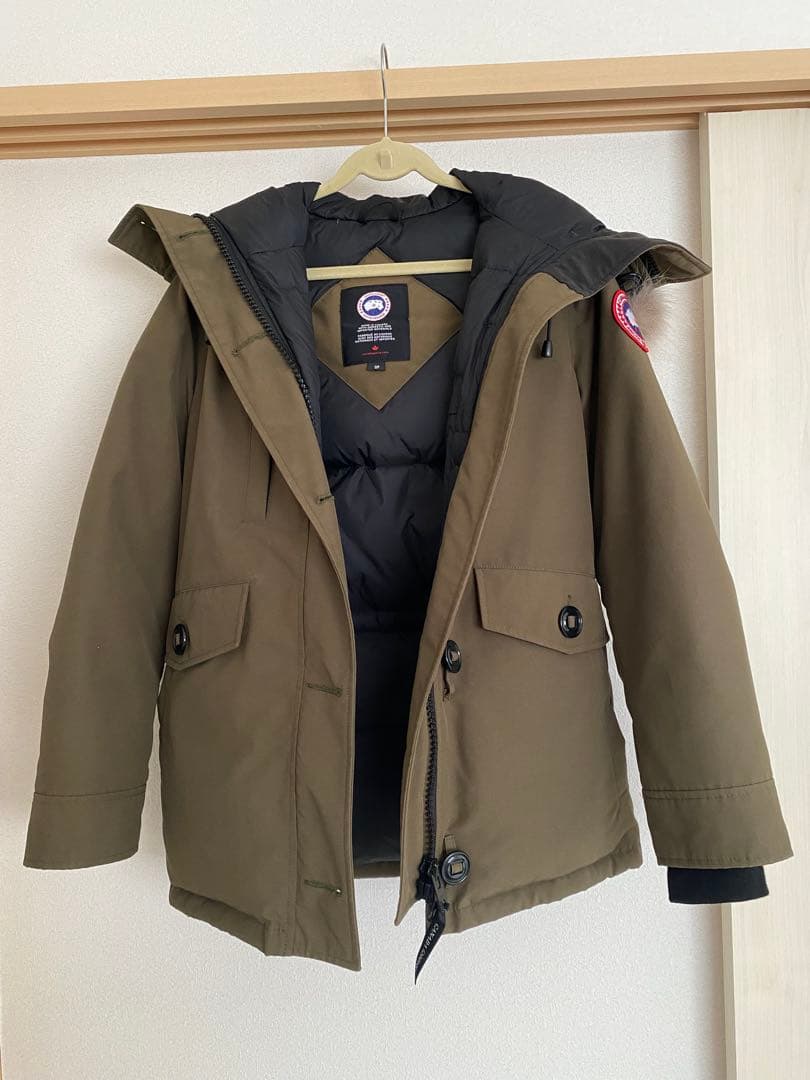 【美品】カナダグース ファー付きダウン Sサイズ