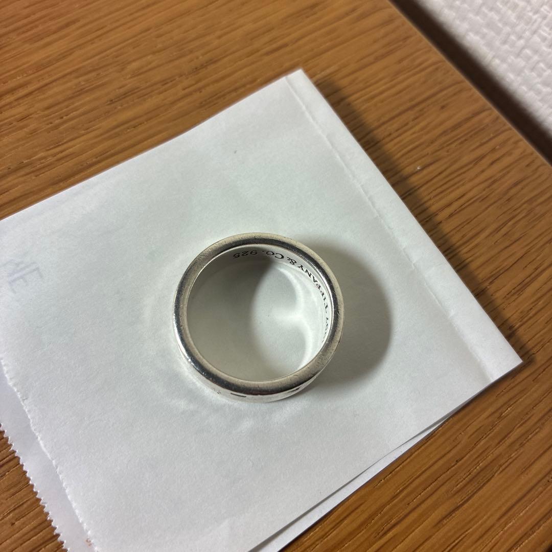 Tiffany & Co. シルバー925リング22号　メンズ向け