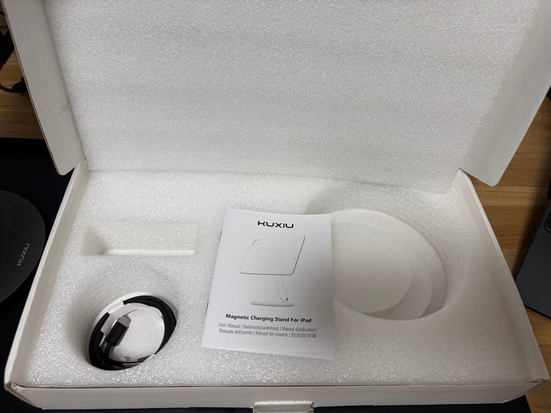 KUXIU X44 iPadスタンド M4/M5 iPad Pro 13インチ用