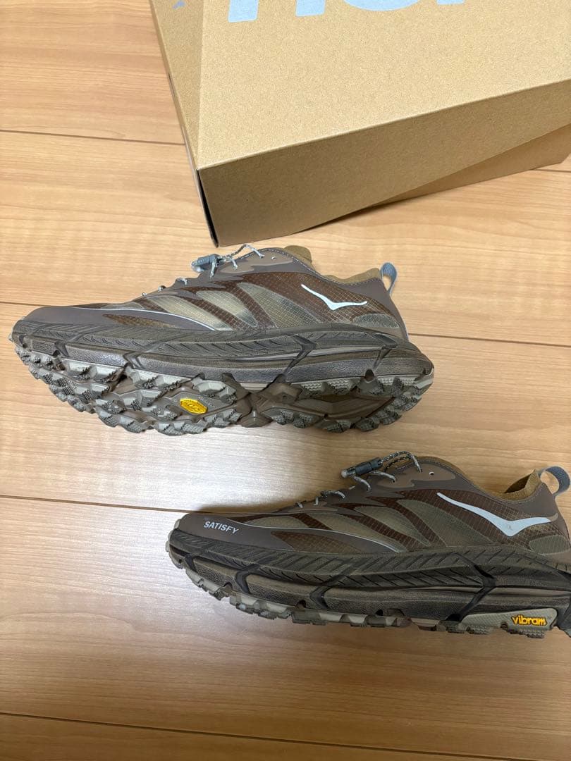 HOKA × SATISFY Mafate Speed 4 Lite STSFY