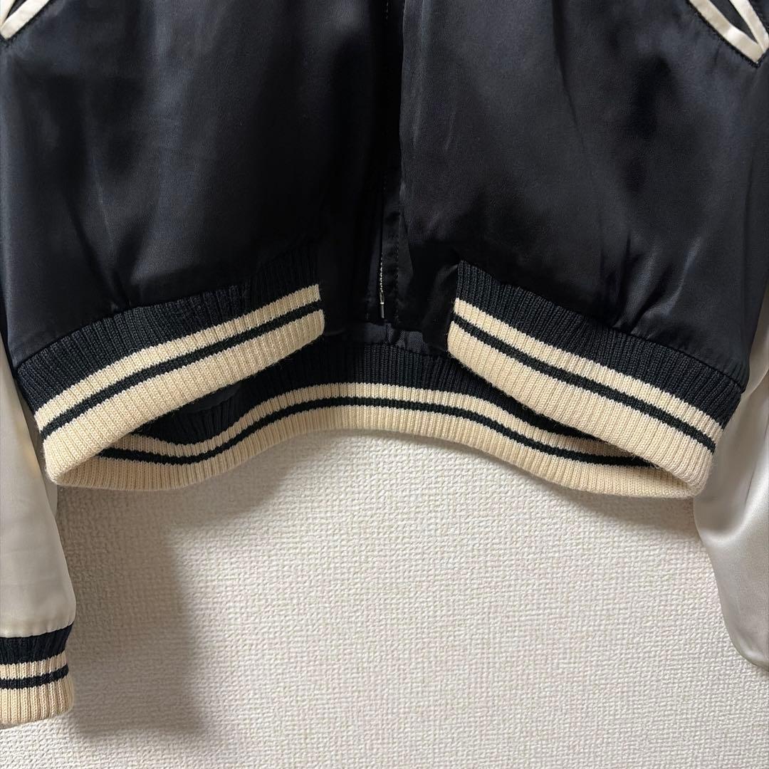 SAINT LAURENT スカジャン ブルゾン ブラック 48 2013