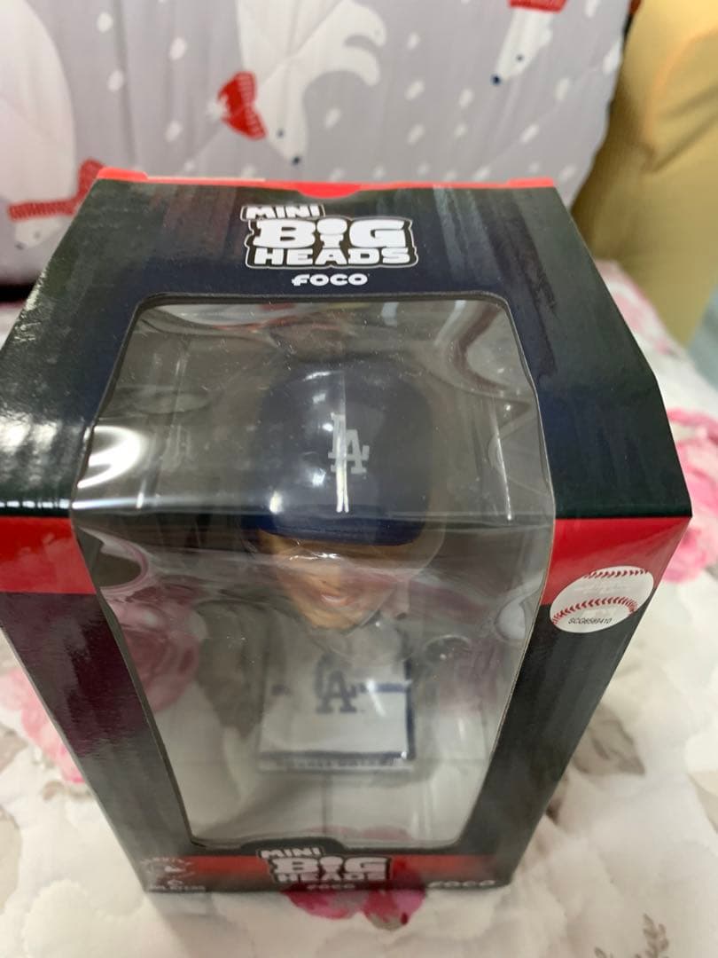 限定　大谷翔平 ミニボブルヘッド 【ホームユニホーム】FOCO社 新品未開封