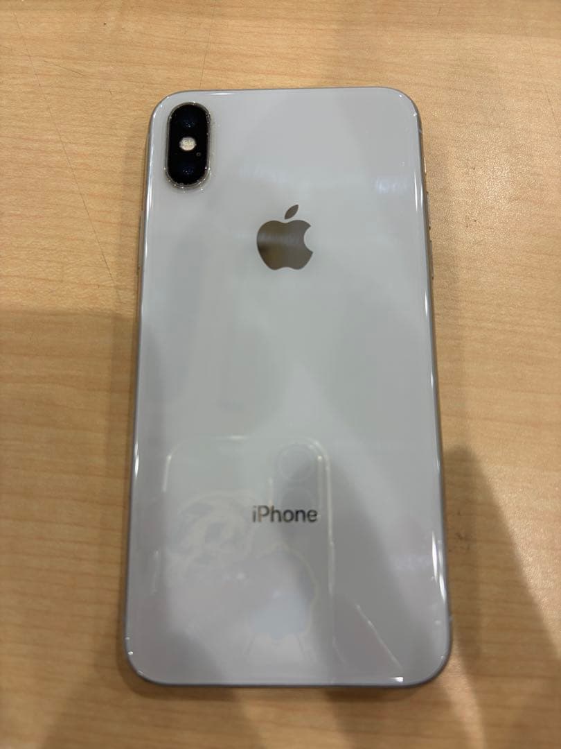iPhone x 256GB シルバー　動作確認済み