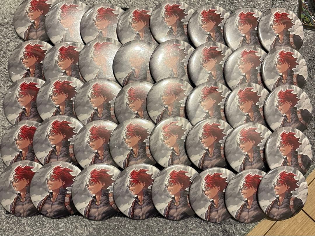 轟焦凍　原画展　缶バッジ　40点セット