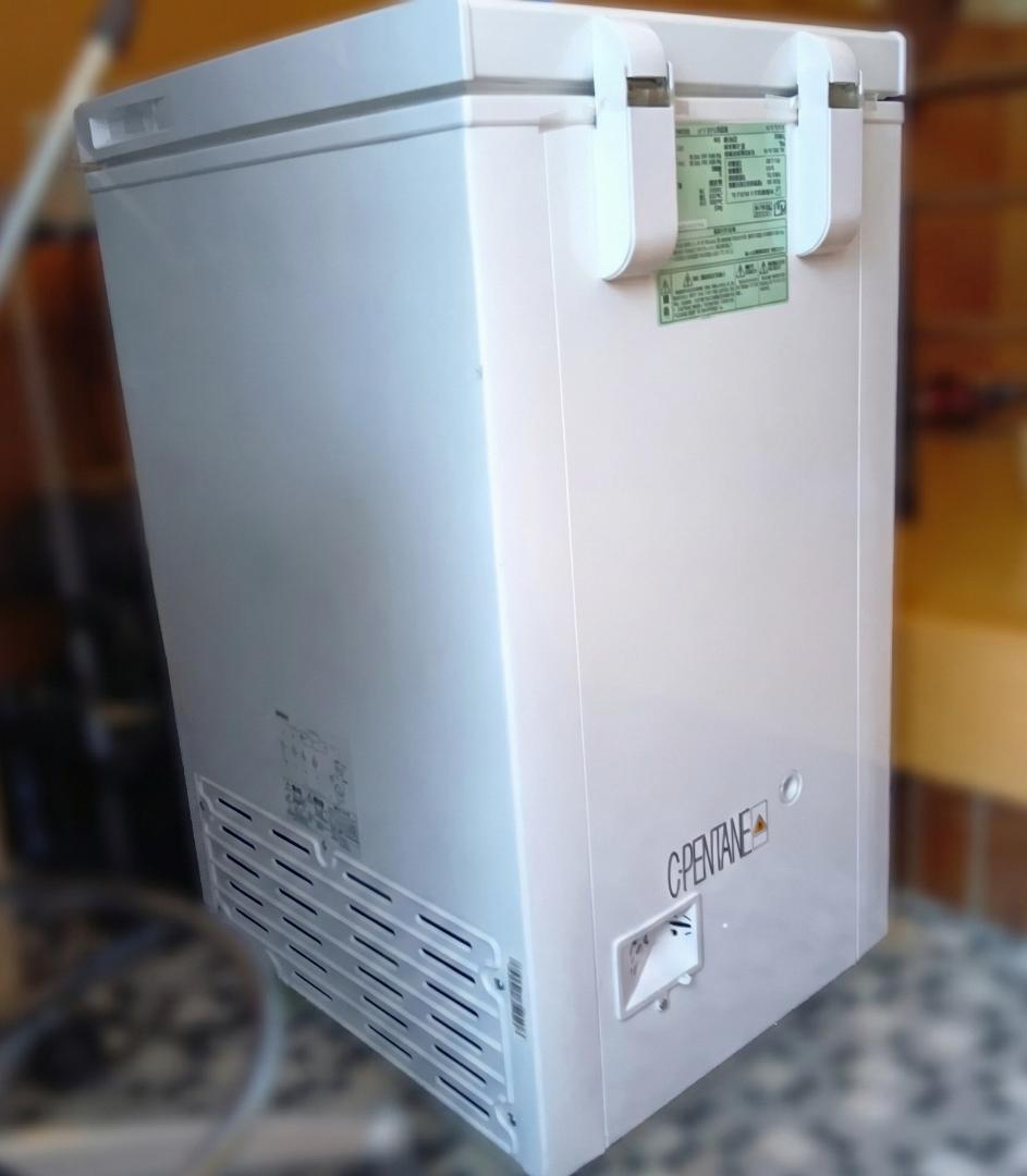 冷凍庫 アイリスオーヤマ 63L 上開き式冷凍庫 ICSD-6A-W 22年購入