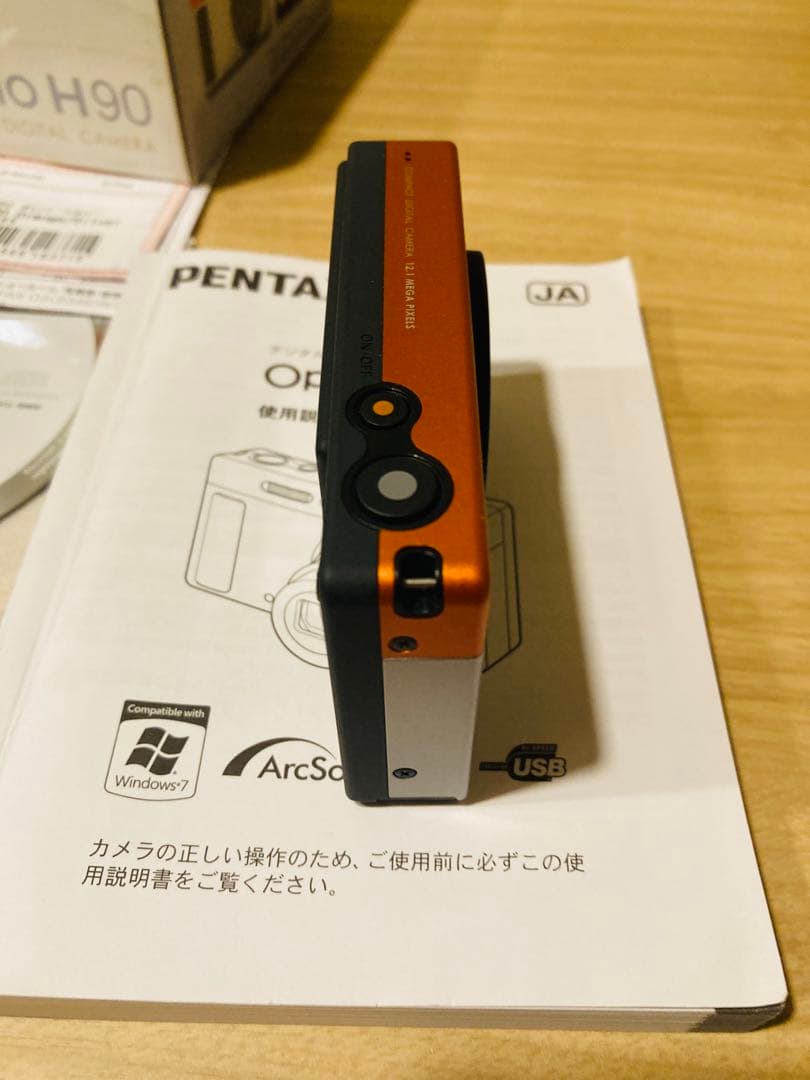 貴重★PENTAX Optio H90 デジタルカメラ デジカメ　ほぼ未使用‼️