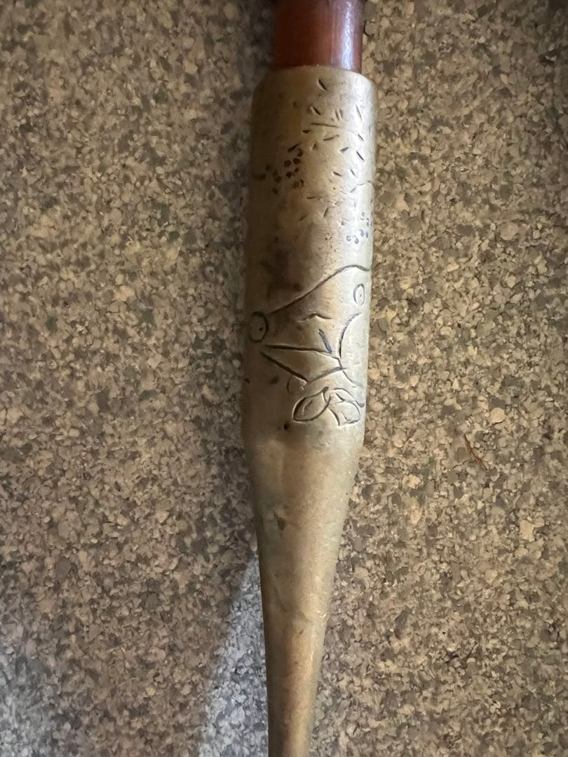 アンティーク　煙管　 10本 レザーケース付き