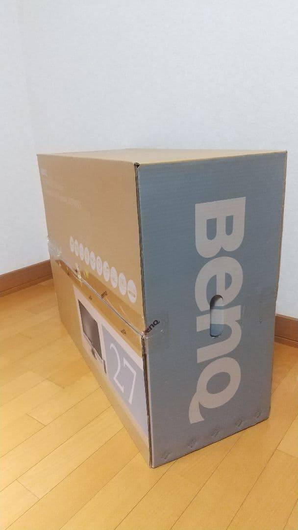【新品未使用】BENQ ワイドモニター スピーカー内蔵 リモコン付き