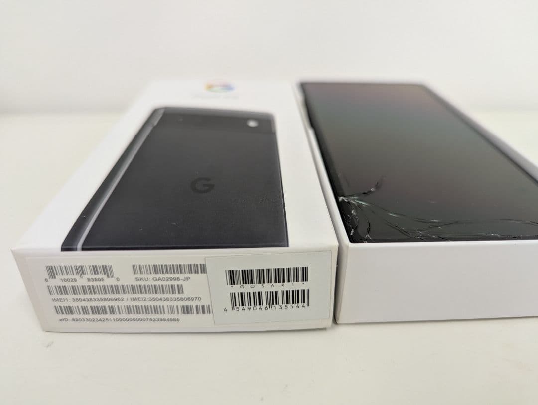 Pixel6a ジャンク　画面割れ