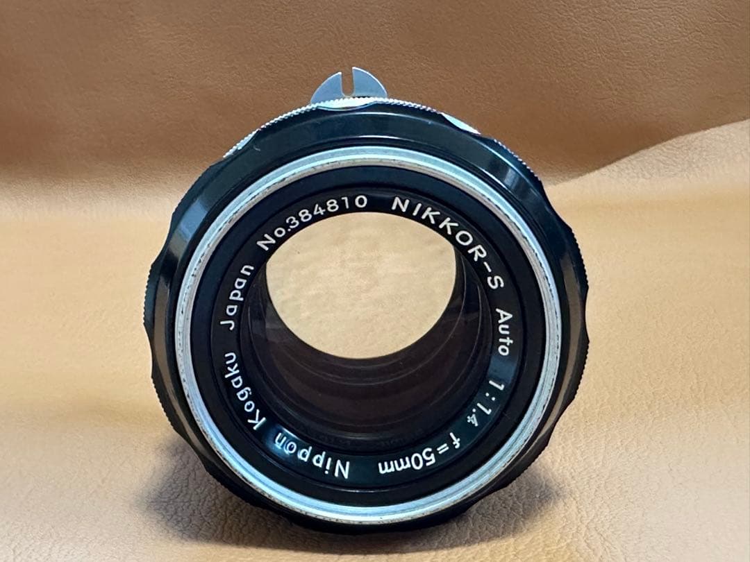 Nikon F アイレベル ボディ（後期型 アポロ）、レンズ50mm F1.4