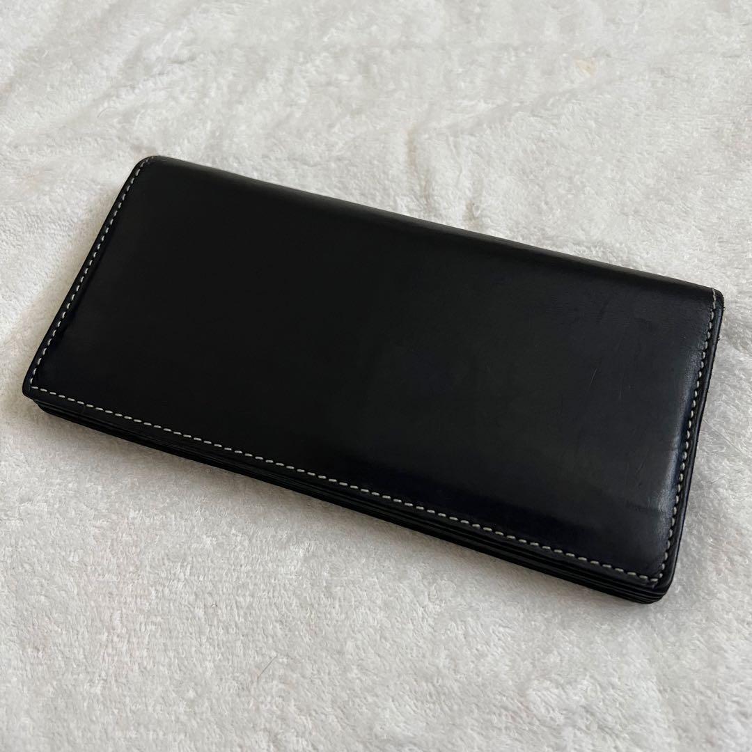 極上のエイジング　土屋鞄 長財布 黒 廃盤品