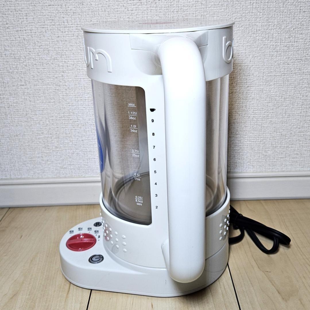 希少 ボダム BODUM 電気ケトル 1100ml ホワイト 11659-913