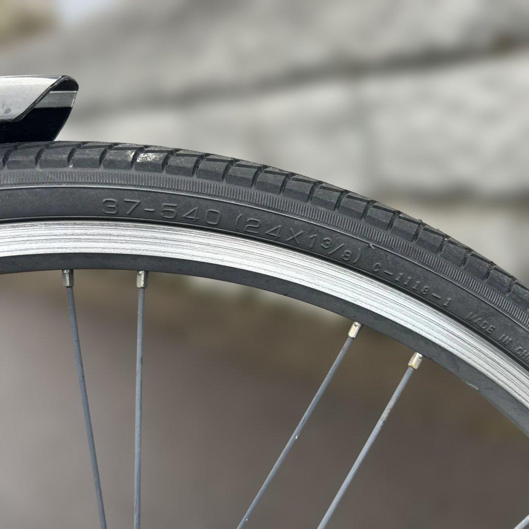 【お引き取り限定】ブリヂストン 24インチ シュライン 7速ギア ブラック