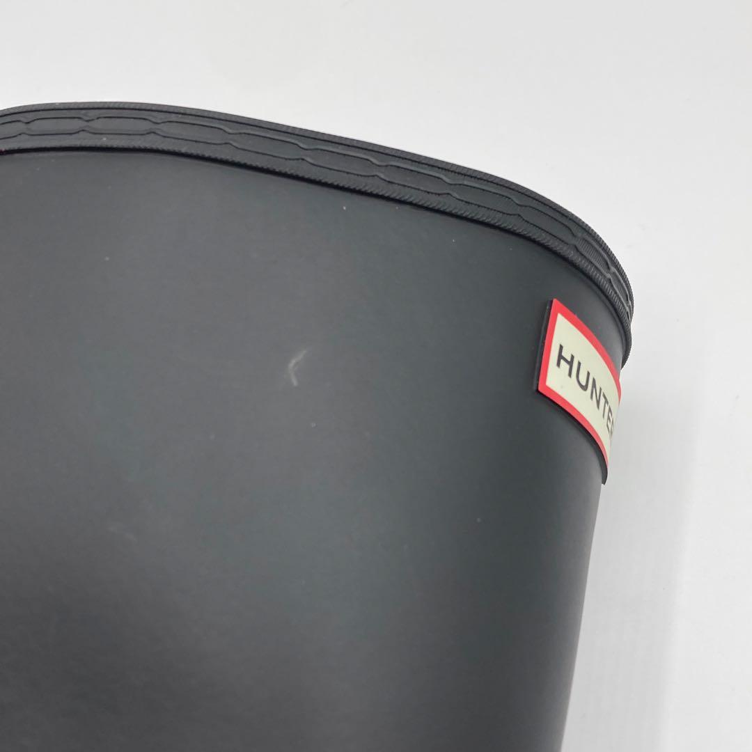 HUNTER ハンター オリジナル トール レイン ブーツ ブラック UK6