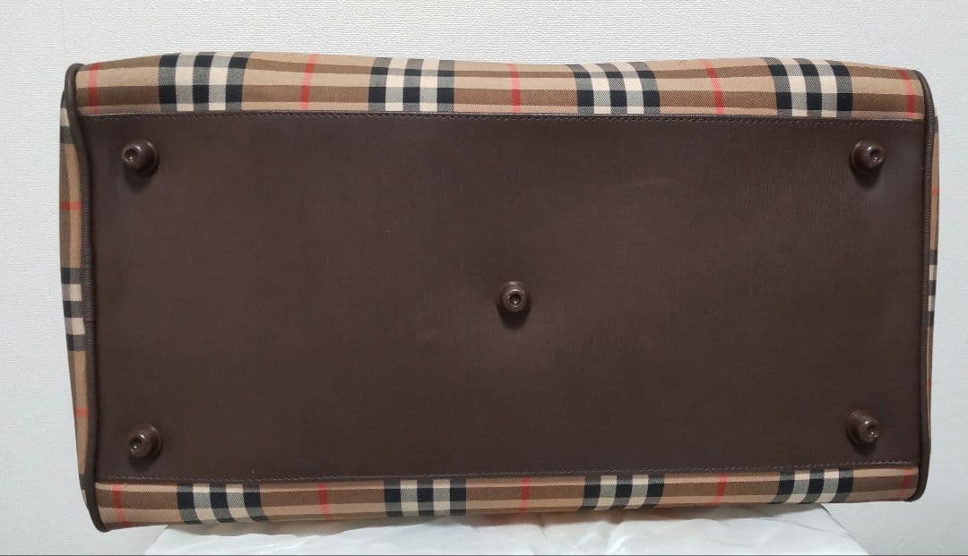 BURBERRY　バーバリー ノバチェック　ボストンバッグ