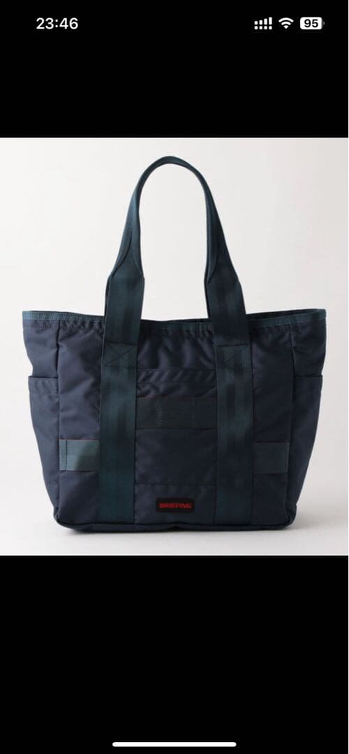 BRIEFING×green label relaxing　別注トートバッグ