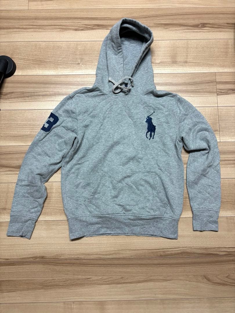 ラルフローレン POLO Ralph Lauren ビッグポニーパーカー グレー