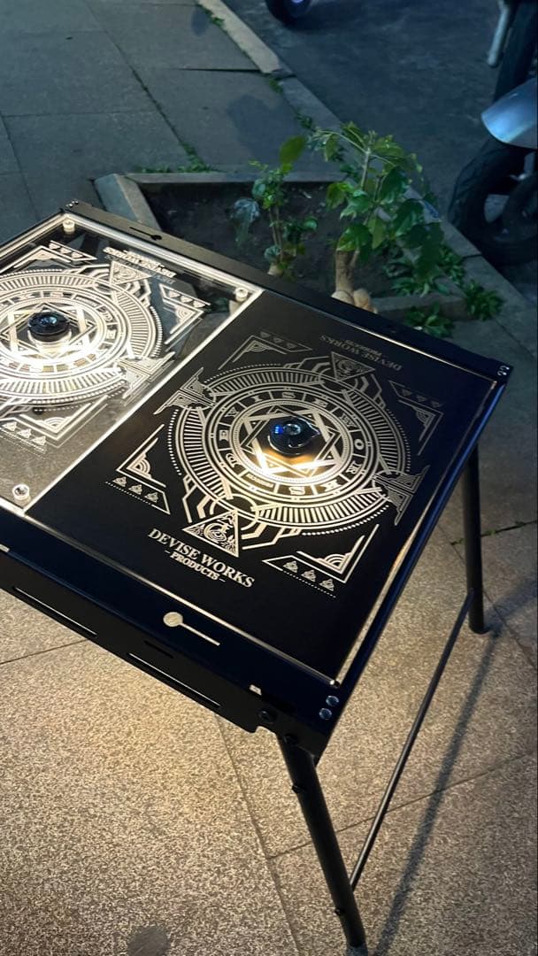 ⭕️IGTテーブル アクリル天板　1ユニット　収納袋付　ランタンポール付き