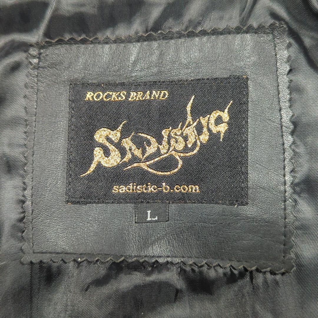 サディスティックビー　レザージャケット　シングルライダース　ロカビリー　原宿