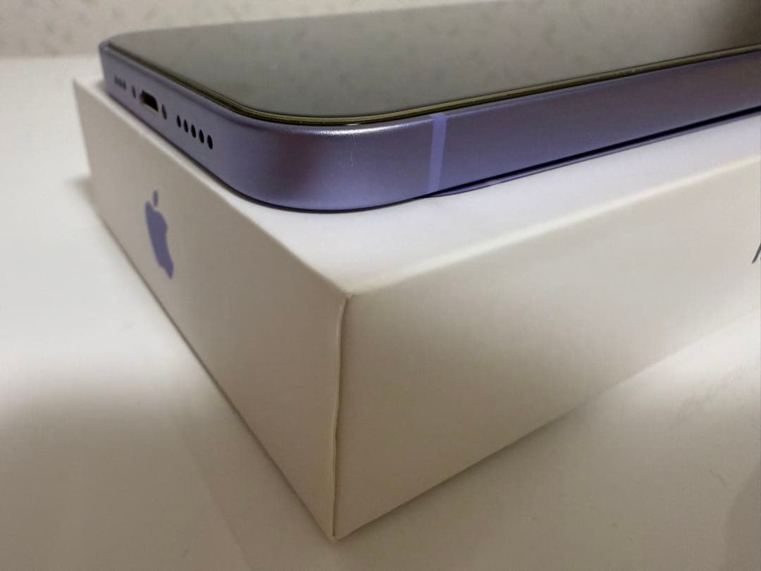 純正バッテリー99% iPhone12本体 128GB パープル　美品