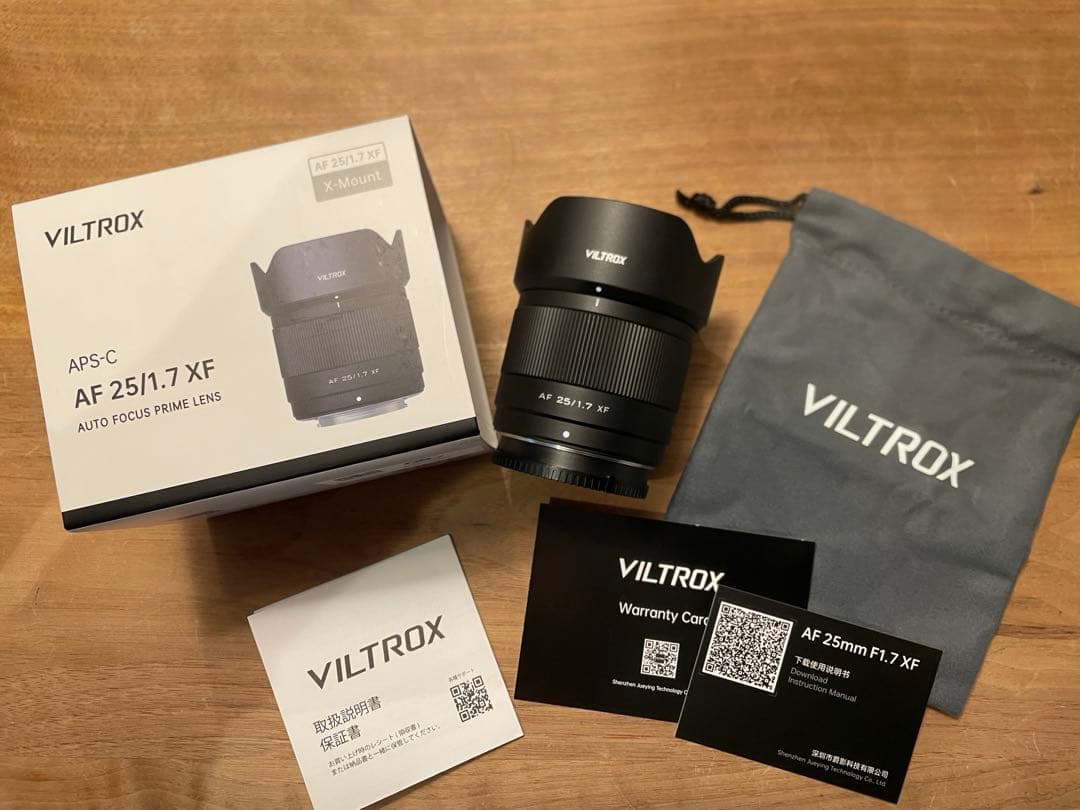 レンズ(単焦点) Viltrox AF 25mm f1.7 Air Fuji x-mount