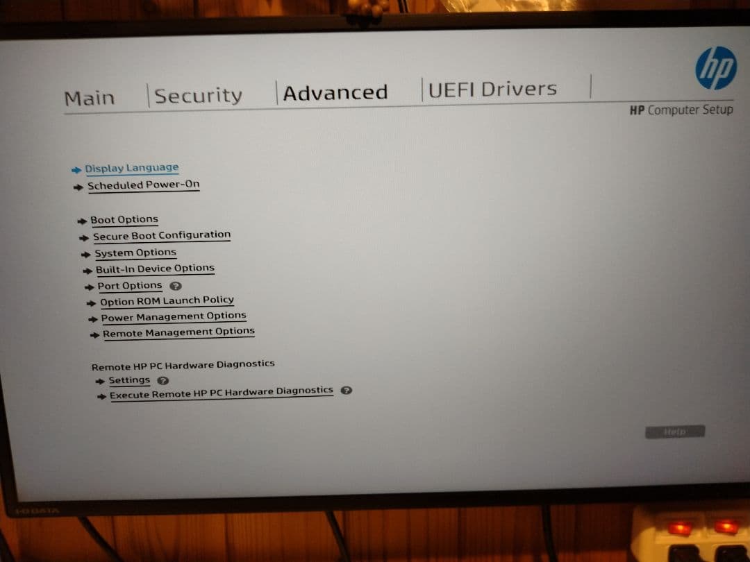 HP ProDesk 600 G4 SFF　第8世代、HDDなし部品取り
