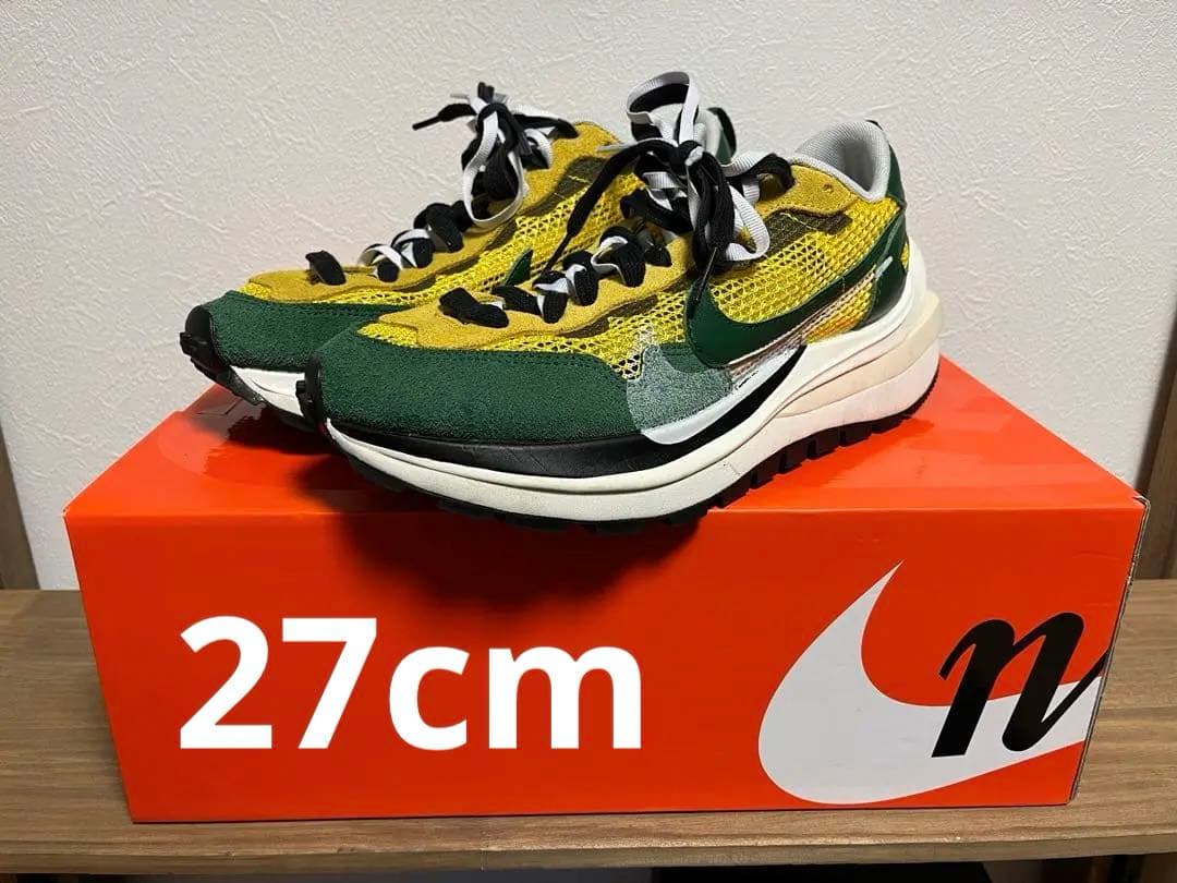 【美品】sacai Nike VaporWaffle 27cm