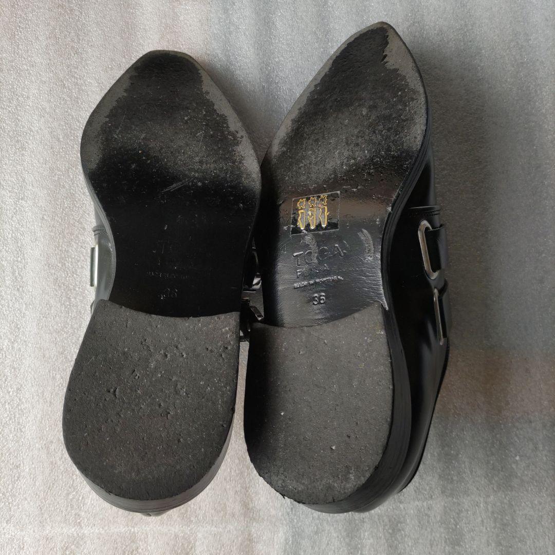 ★最終お値下★ トーガプルラの ローファー レザー ダブルバックル