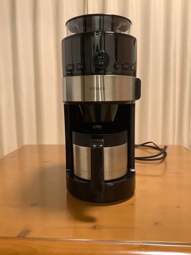 siroca SC-C125 コーヒーメーカー ブラック