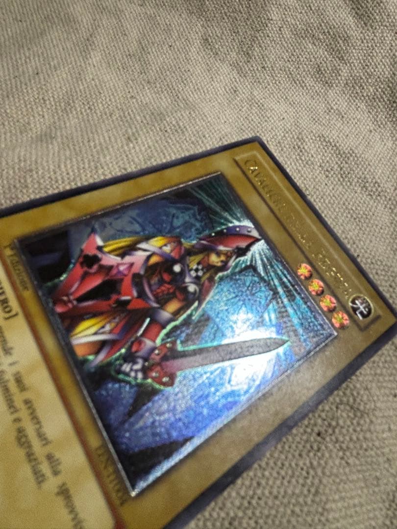 遊戯王　イタリア版レリーフ　絵札三剣士セット