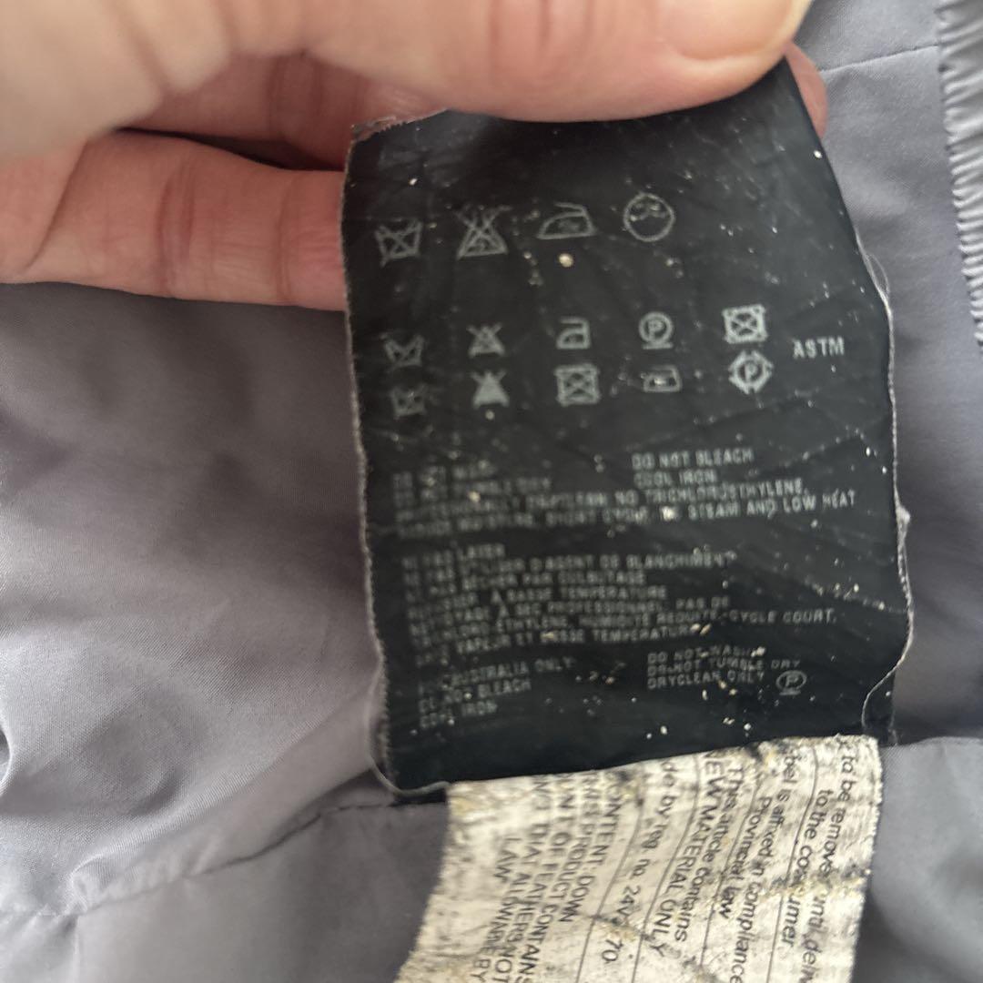 【正規品】PRADA プラダ ダウンジャケット 40 Mグレー ダウンコート