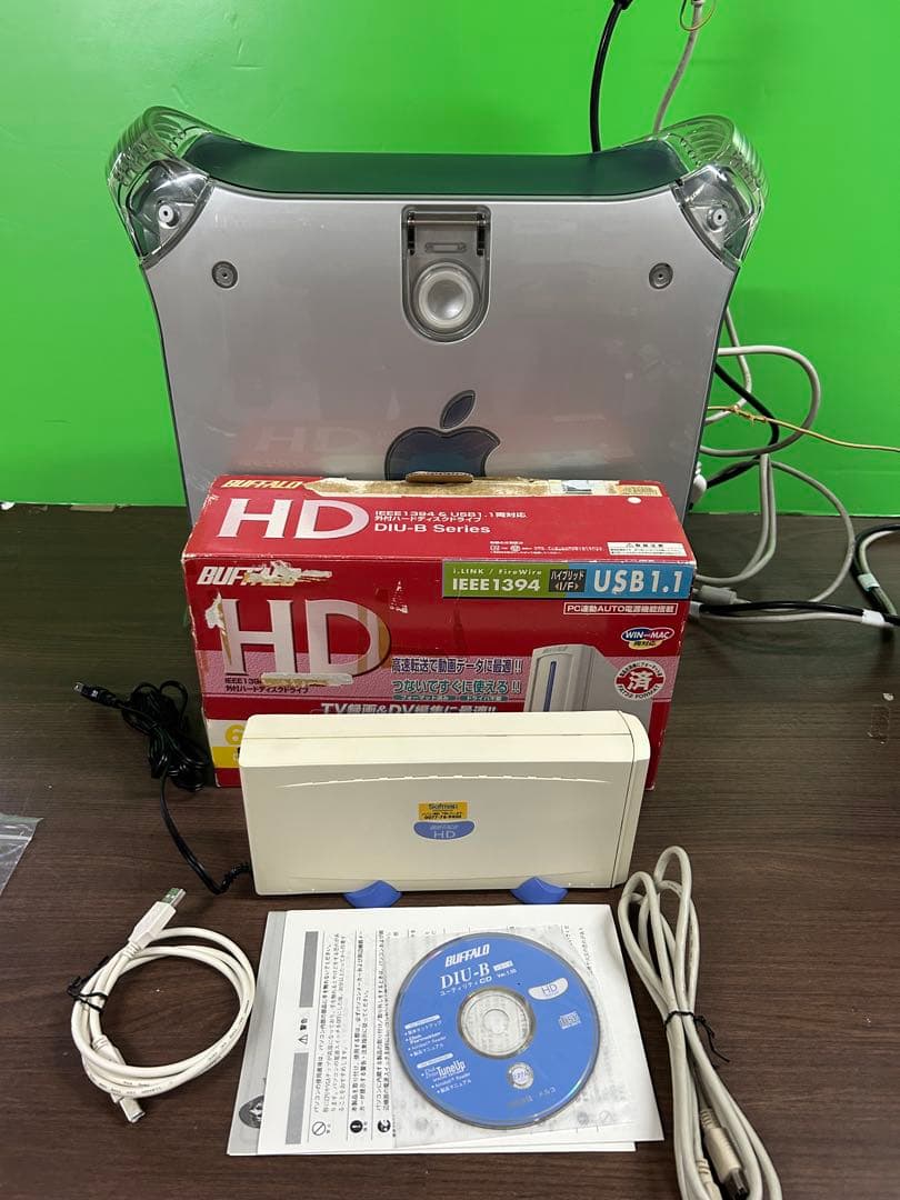 動作商品Apple power Mac G4本体と付属品