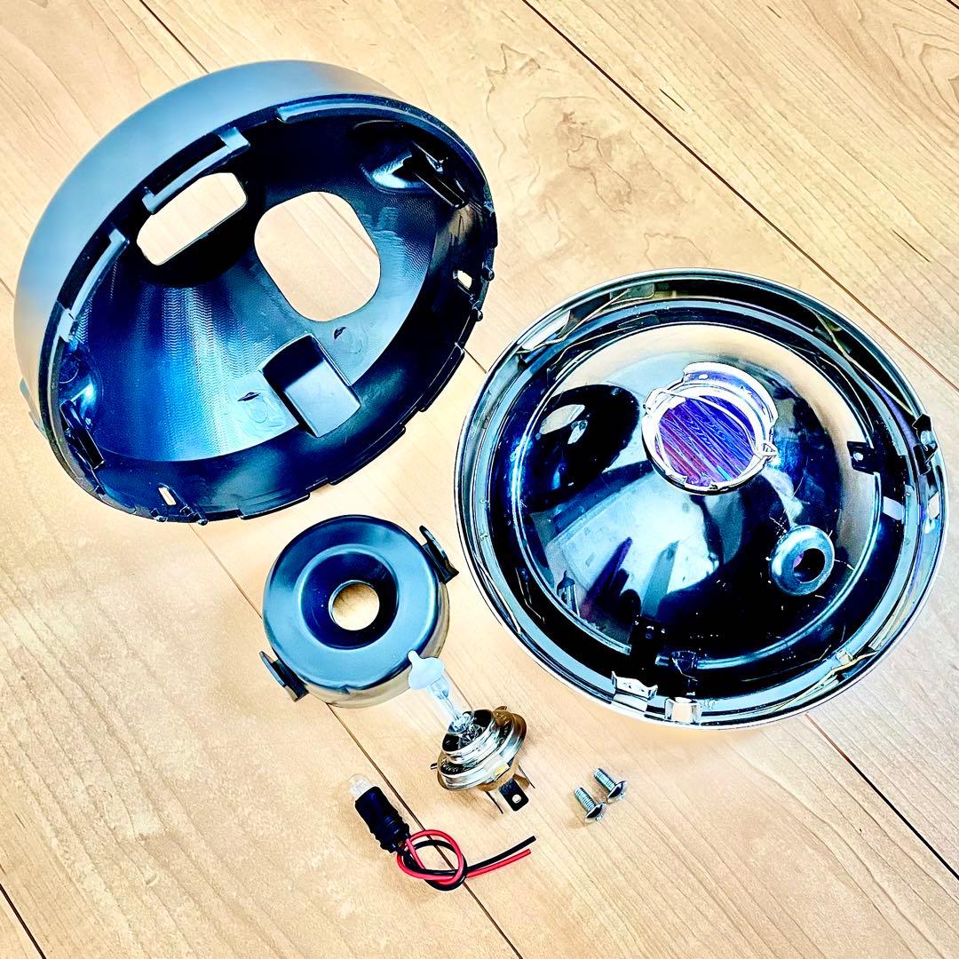 当時物 PIAA イオンクリスタル ヘッドライト / シビエ マーシャル