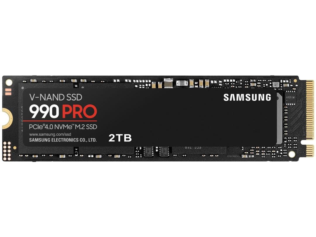 Samsung 990 PRO 2TB PCIe Gen 4.0|内蔵 SSD
