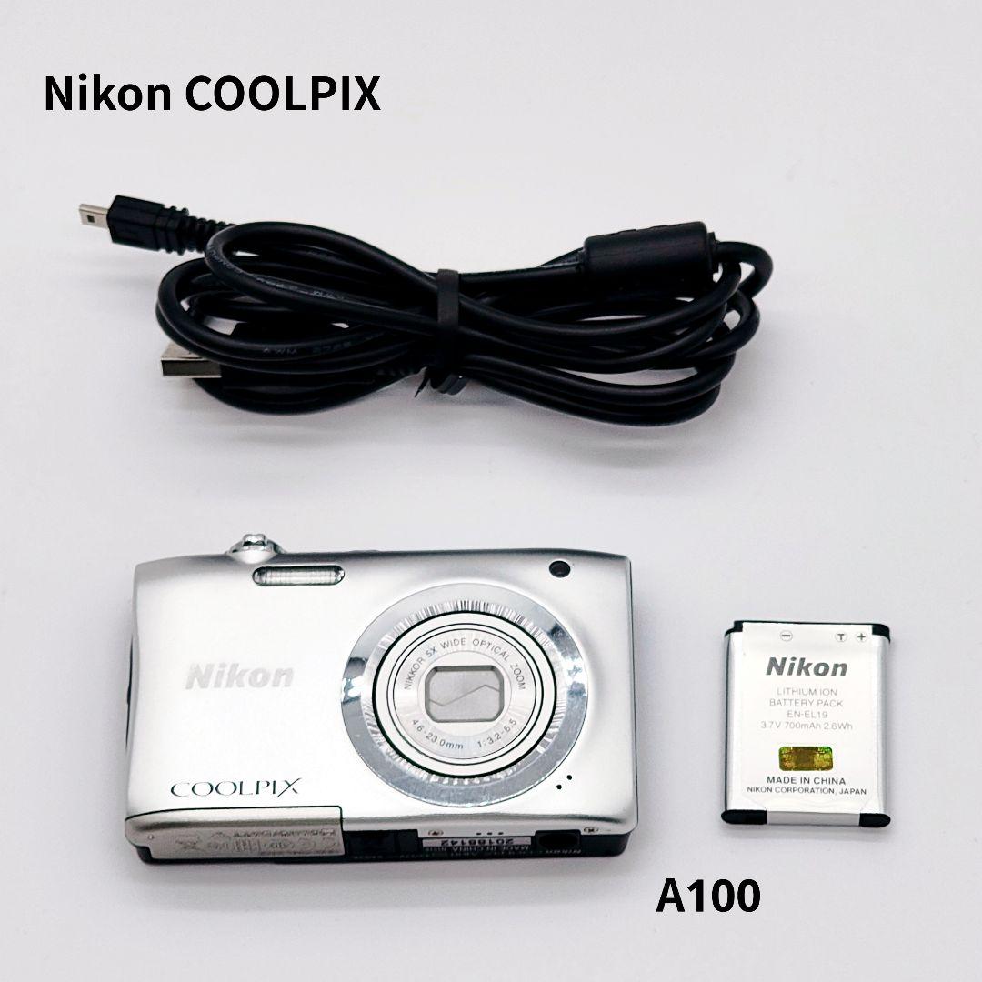 【ワケあり】Nikon COOLPIX A100 コンパクトデジタルカメラ