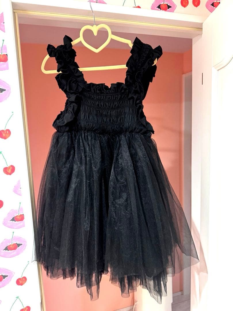 ペルナ perna チュールギャザーキャミソール