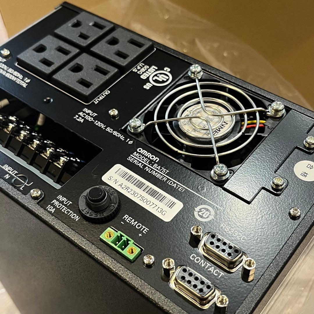 OMROM BA75T 無停電電源装置 (UPS) 新品未使用