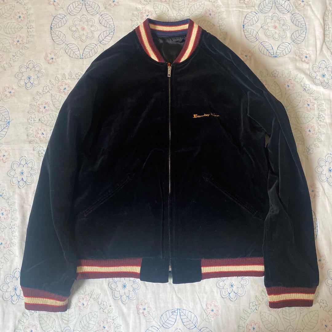 BEAMS BOY スカジャン リバーシブル 古着