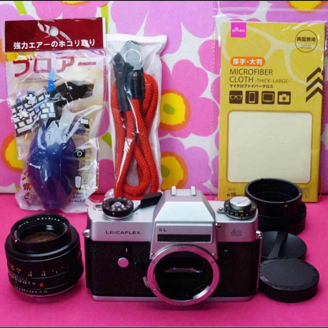 名玉ズミルクス50mm f1.4& LEICAFLEX SL❤️フィルムカメラ名機