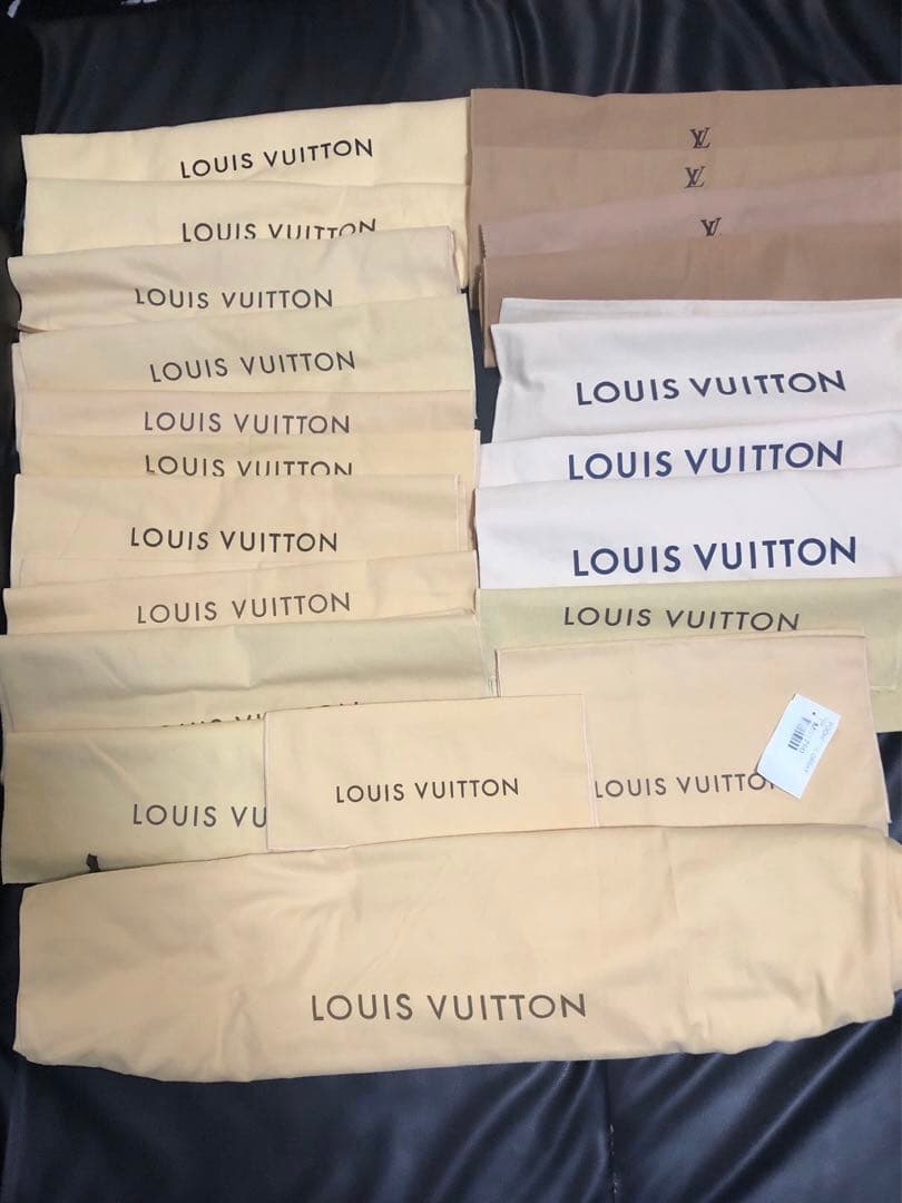 最終価格　ルイヴィトン　キャリーケース保存袋、バッグ用等保存袋20枚