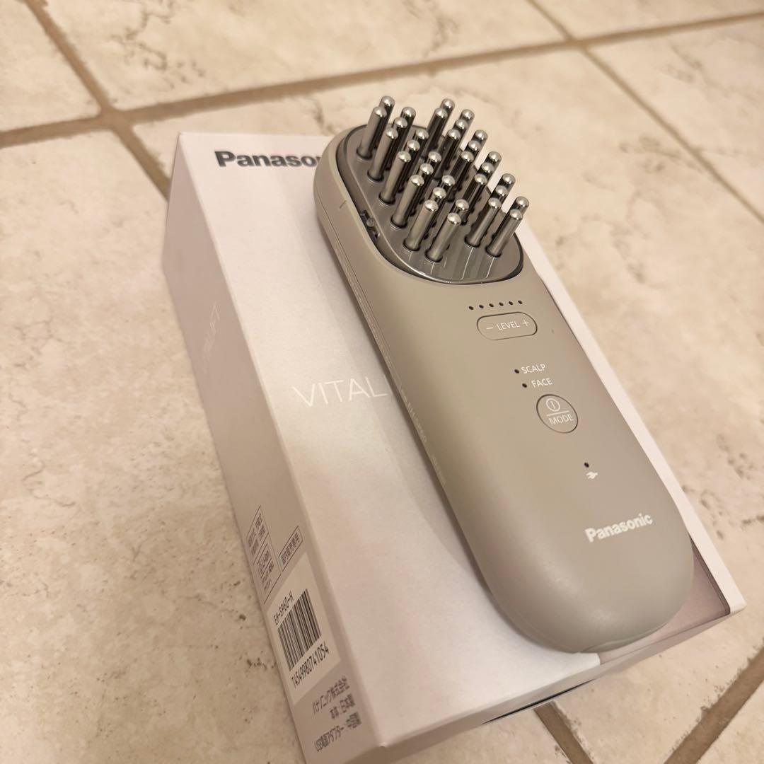 【保証書付き】Panasonic バイタリフト ブラシEH-SP60-H 美顔器