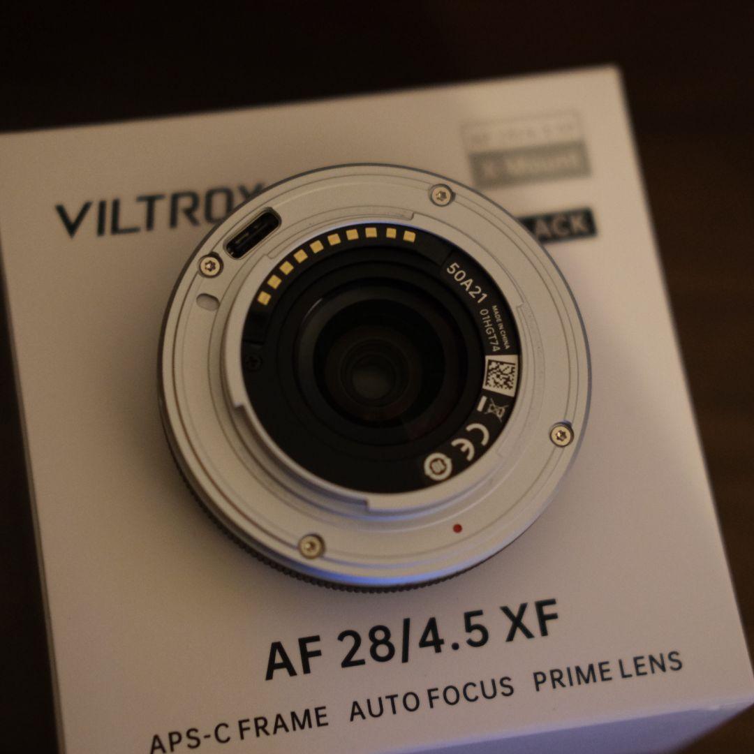 レンズ(単焦点) VILTROX AF 28mm F4.5 XF fujifilm