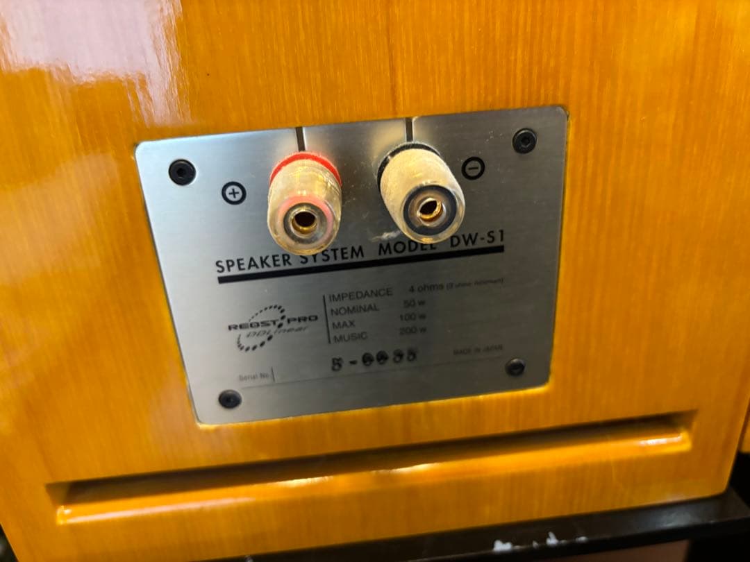 reqst pro dw-s1 モニタースピーカー