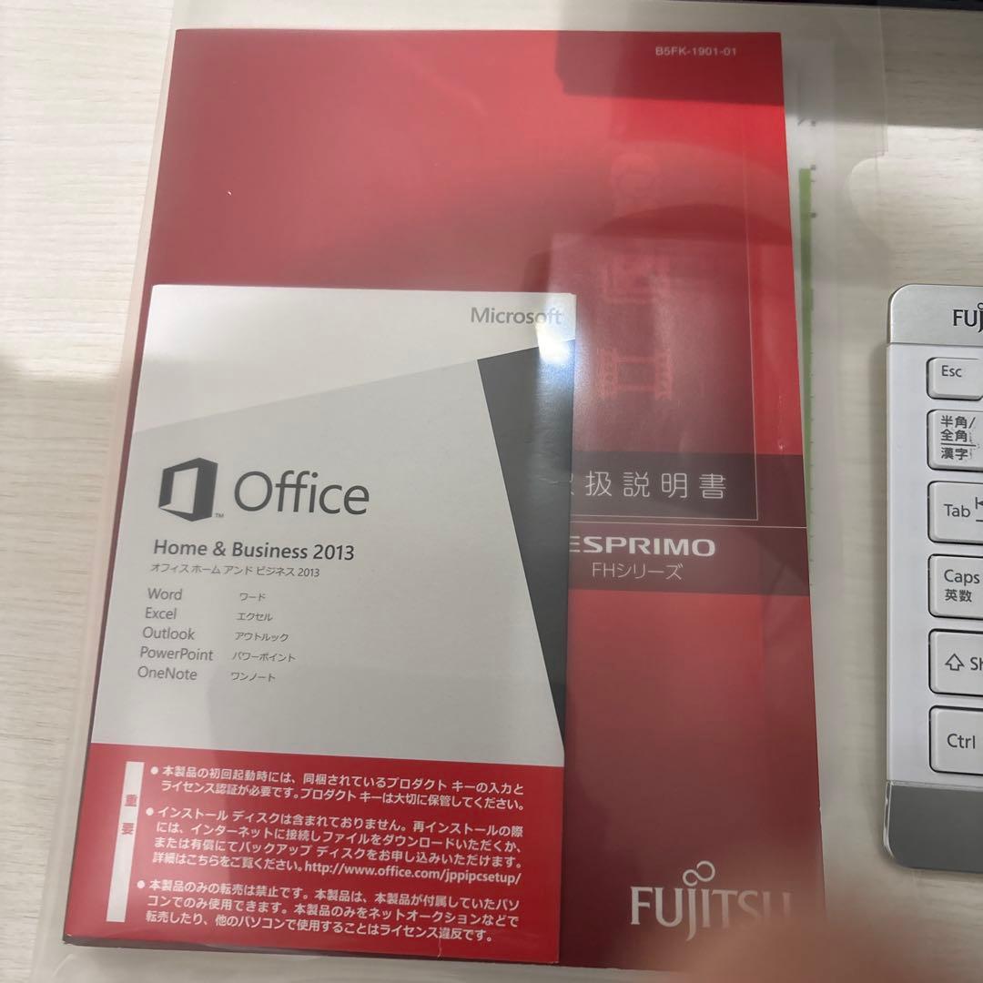 かぴばらくんの！ESPRIMO FMVF78LDWYジャンク現状渡し！