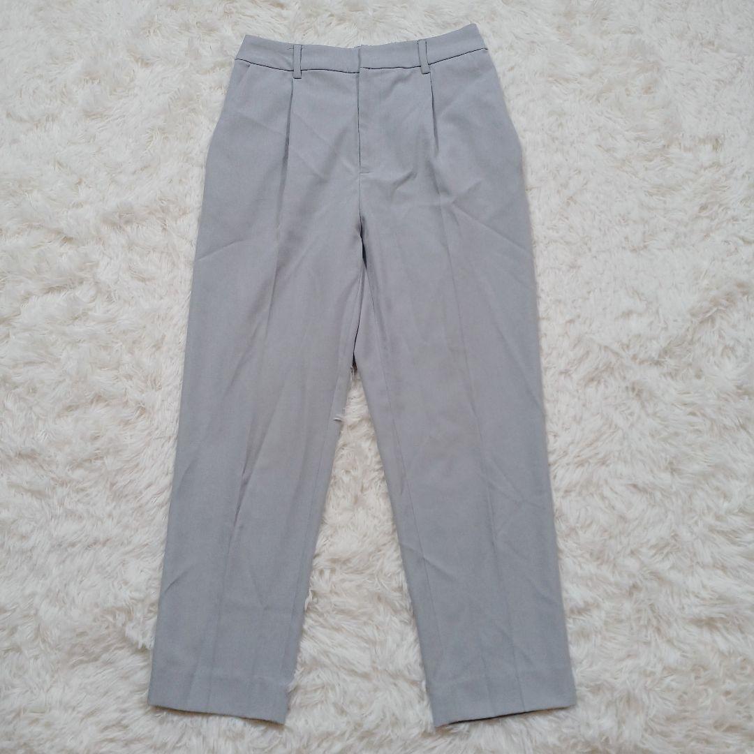 23SS/any sis エニースィス パンツスーツセット ノーカラー グレー