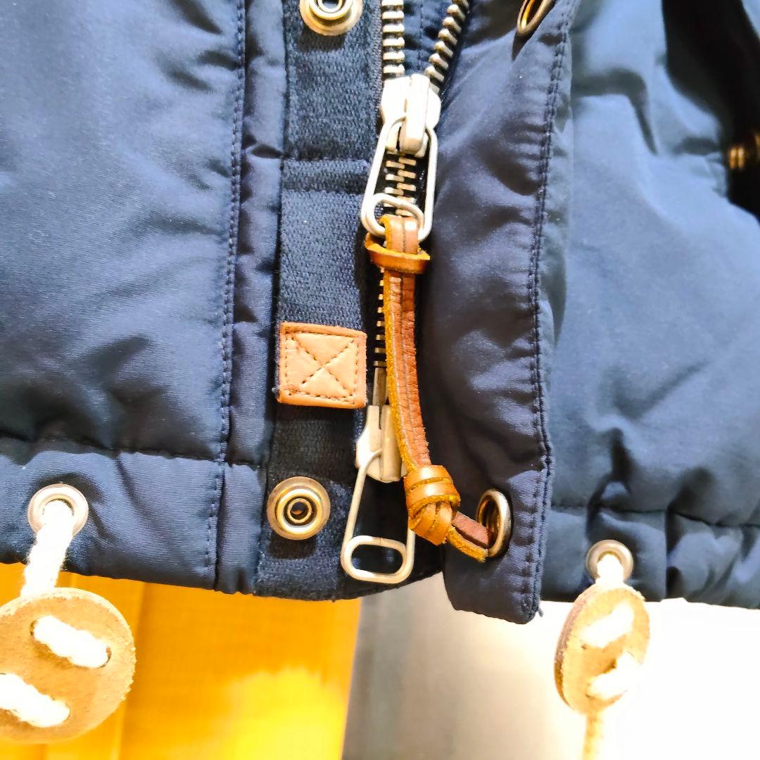 美品 ポロ ラルフローレン ダウンベスト ポニー刺繍 ネイビー 2way