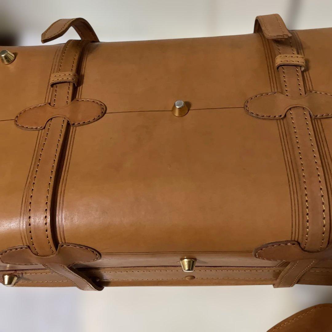 ピンクハウスレザー ボストンバッグ ショルダー付き