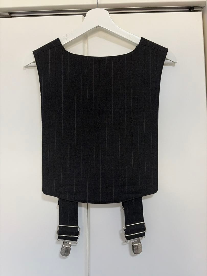 コムデギャルソンオムプリュス サスペンダー付ベスト S 美品
