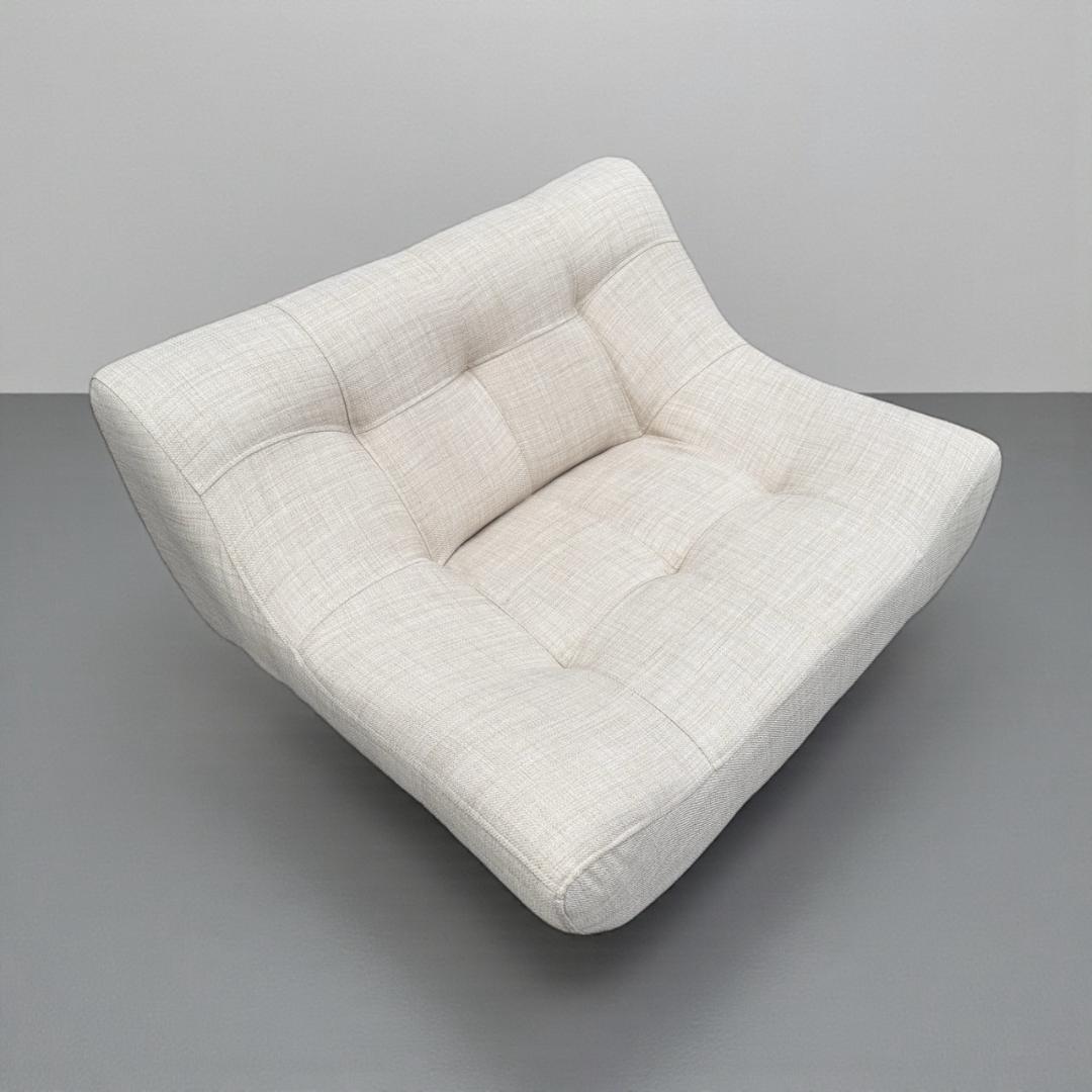 フォロー割【新品】1人掛け ソファ　ワイド座面　ロースタイル　優雅